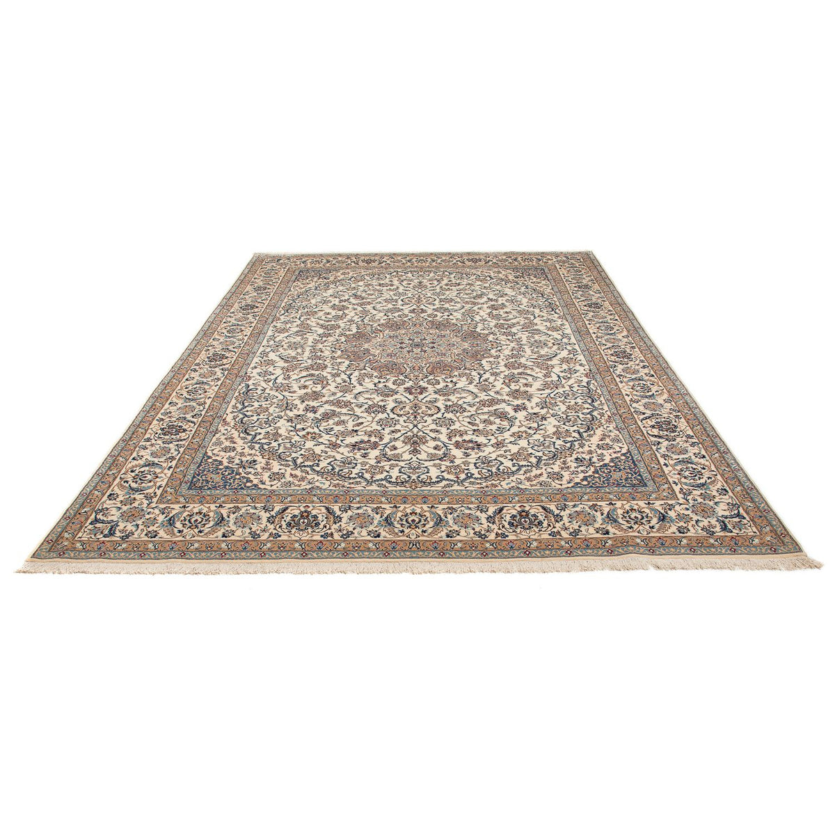 Tapis persan - Nain - Premium - 320 x 215 cm - beige