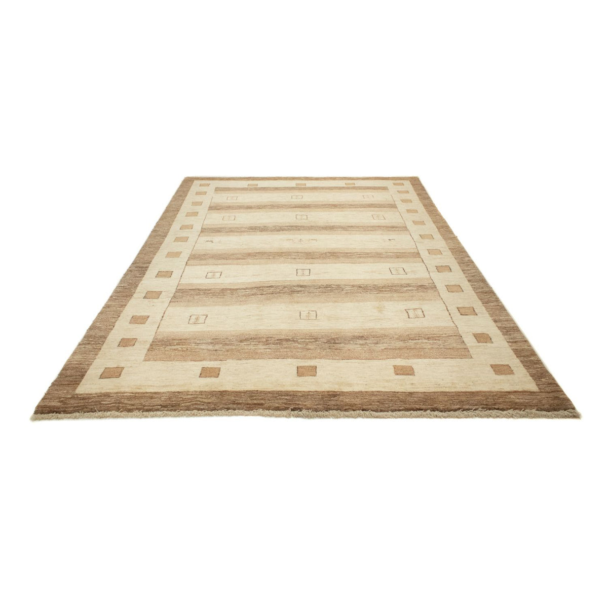 Tapis Gabbeh - Persan - 295 x 197 cm - beige