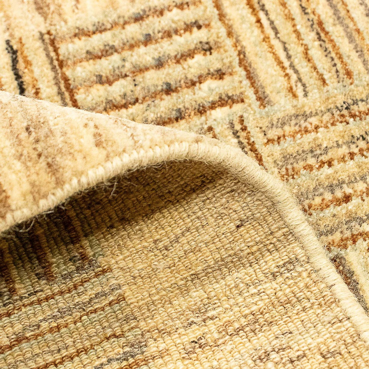 Tapis Gabbeh - Indus - 94 x 60 cm - multicolore