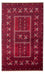 Tapis Turkaman - 249 x 160 cm - rouge foncé