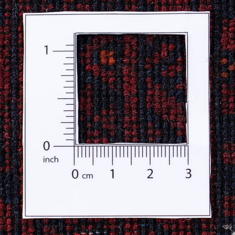 Tapis Turkaman - 249 x 160 cm - rouge foncé