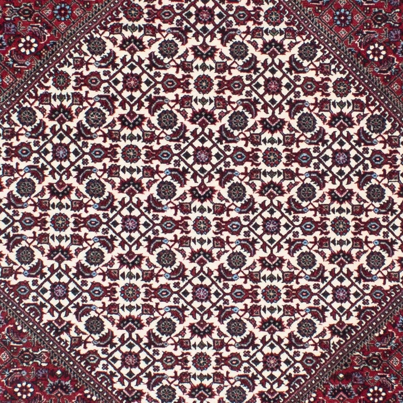 Tapis de couloir Tapis persan - Bidjar - 299 x 93 cm - rouge