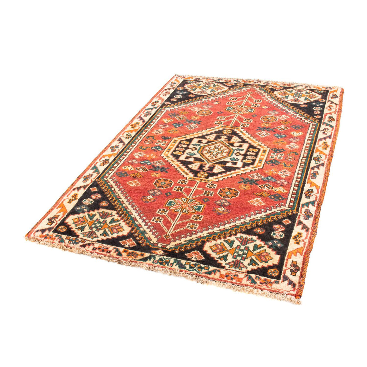 Tapis persan - Nomadic - 143 x 103 cm - rouge