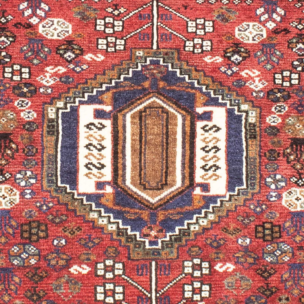 Tapis persan - Nomadic - 154 x 104 cm - rouge
