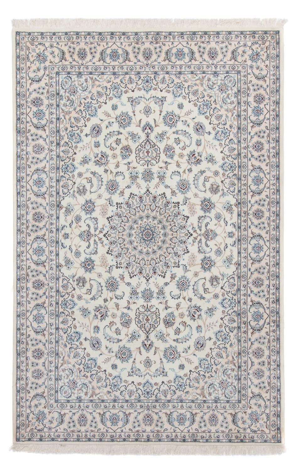 Tapis persan - Nain - Royal - 299 x 200 cm - beige