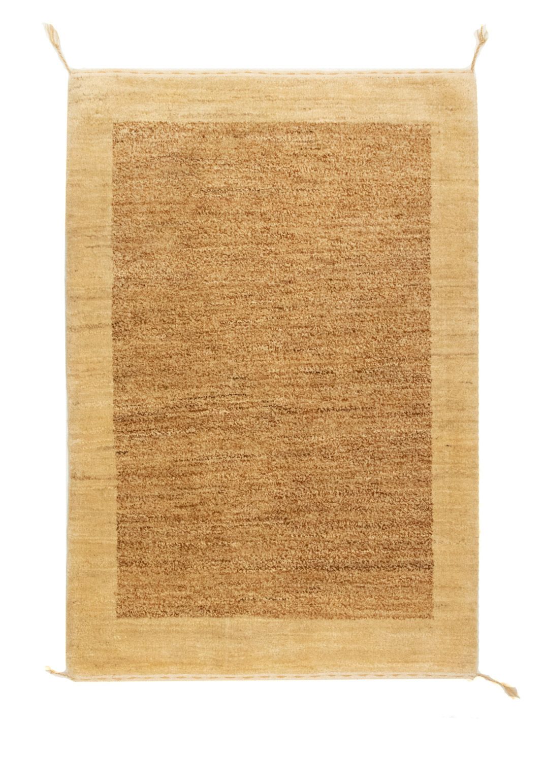 Tapis Gabbeh - Indus - 94 x 63 cm - beige