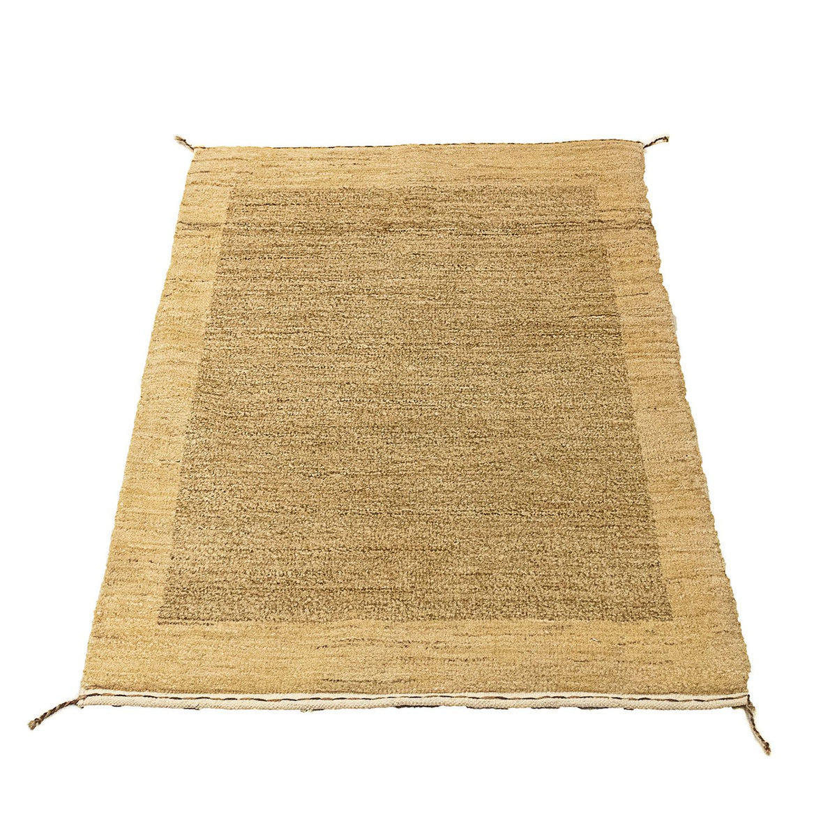 Tapis Gabbeh - Indus - 92 x 60 cm - marron clair