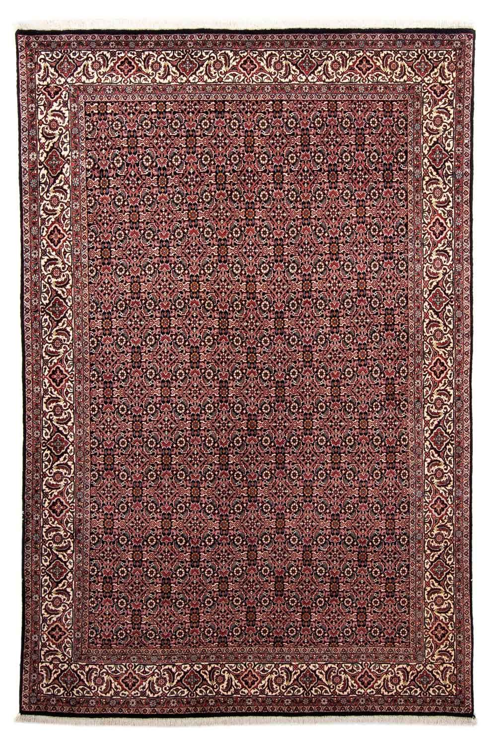 Tapis persan - Bidjar - 247 x 168 cm - bleu foncé