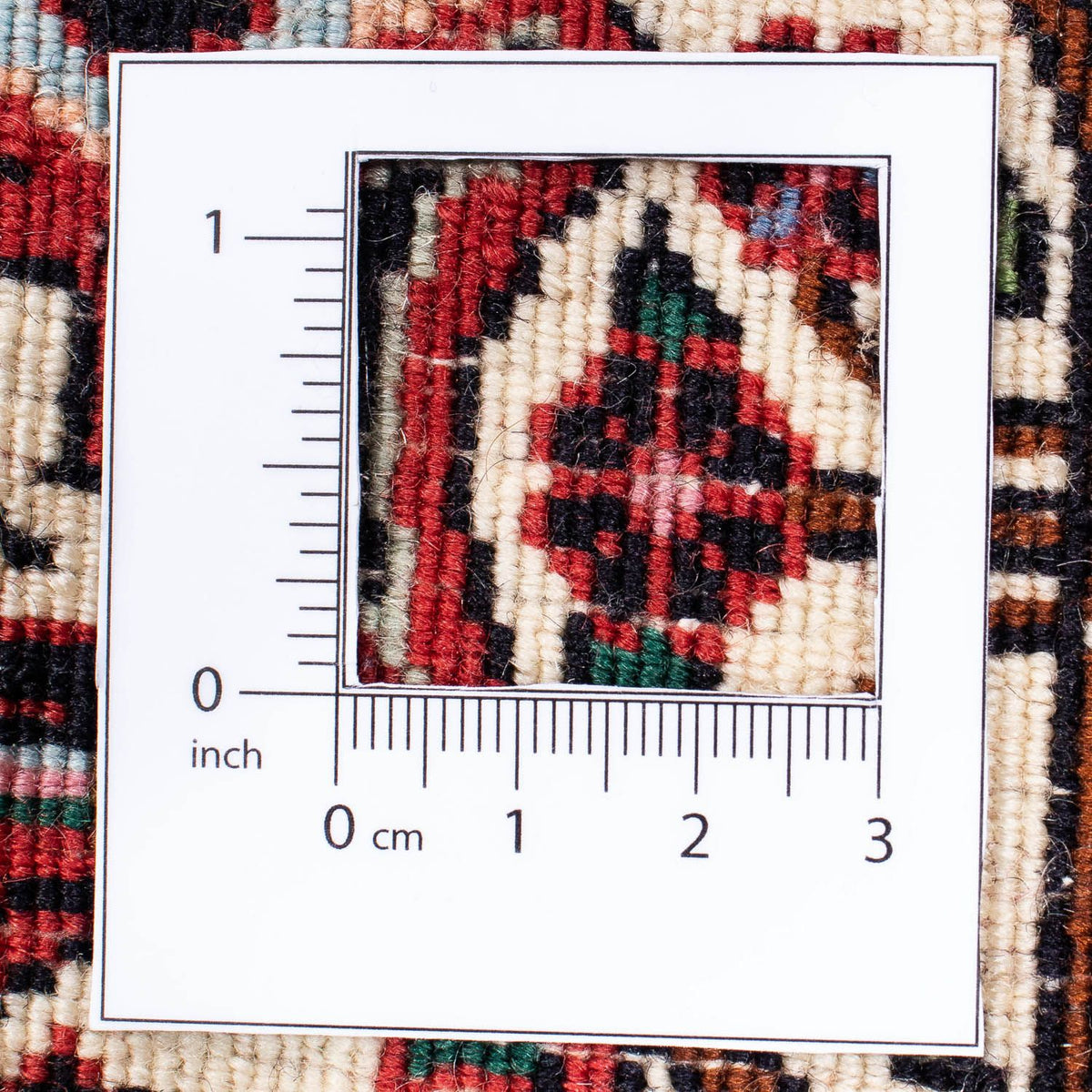 Tapis persan - Bidjar - 247 x 168 cm - bleu foncé