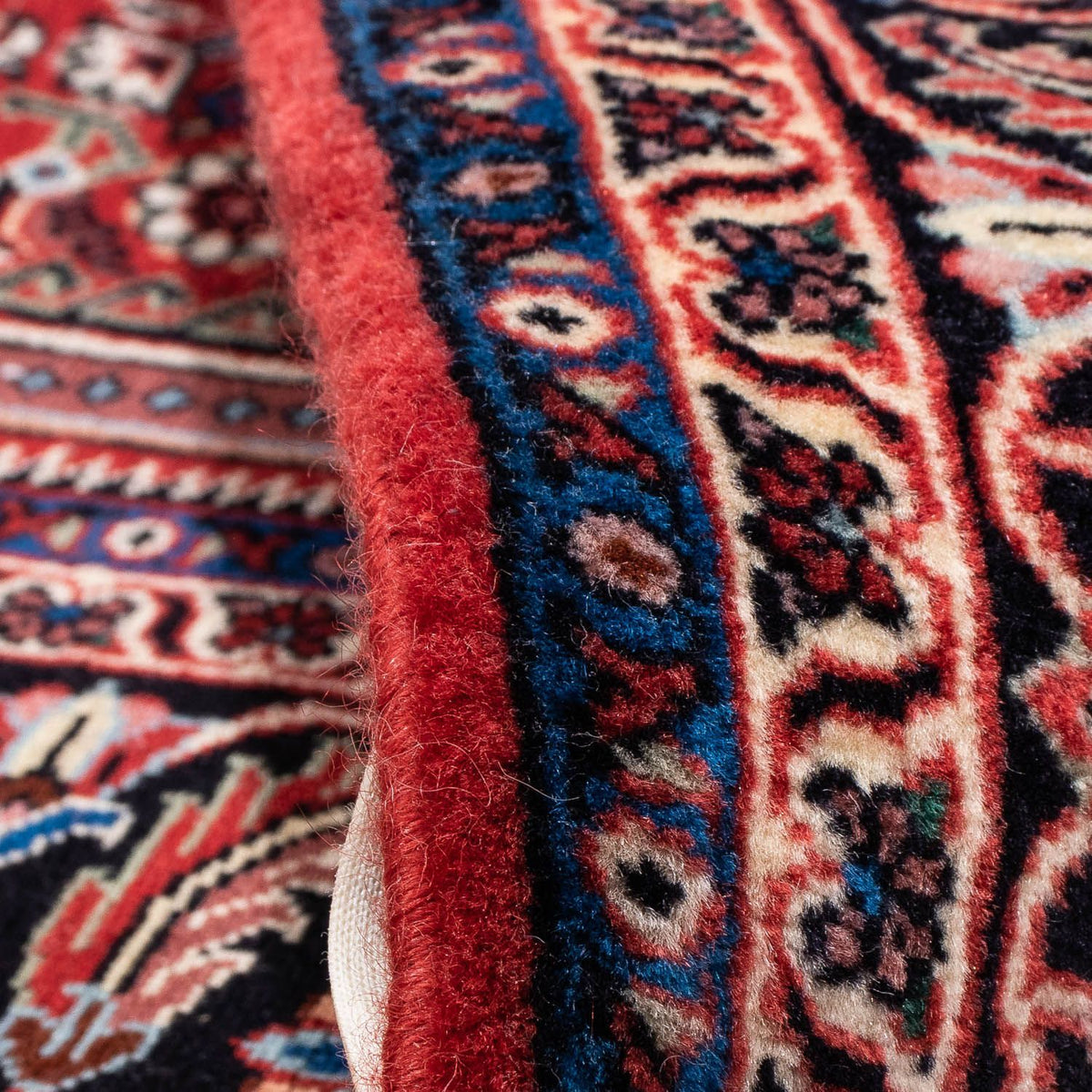 Tapis persan - Bidjar - 232 x 170 cm - rouge