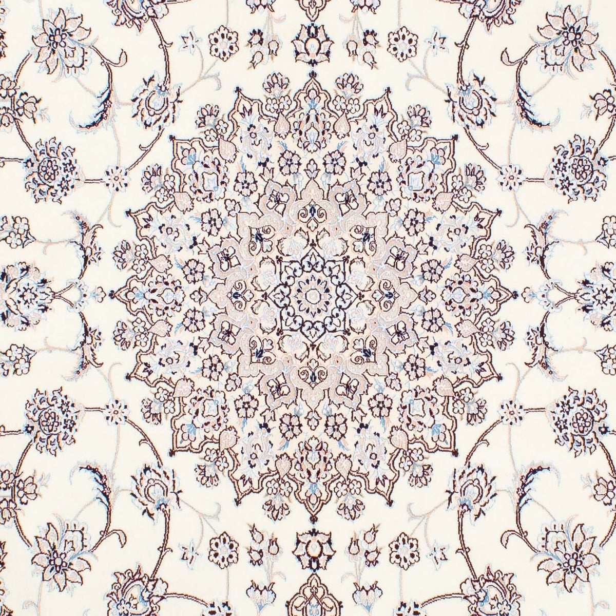 Tapis persan - Nain - Premium - 242 x 161 cm - beige