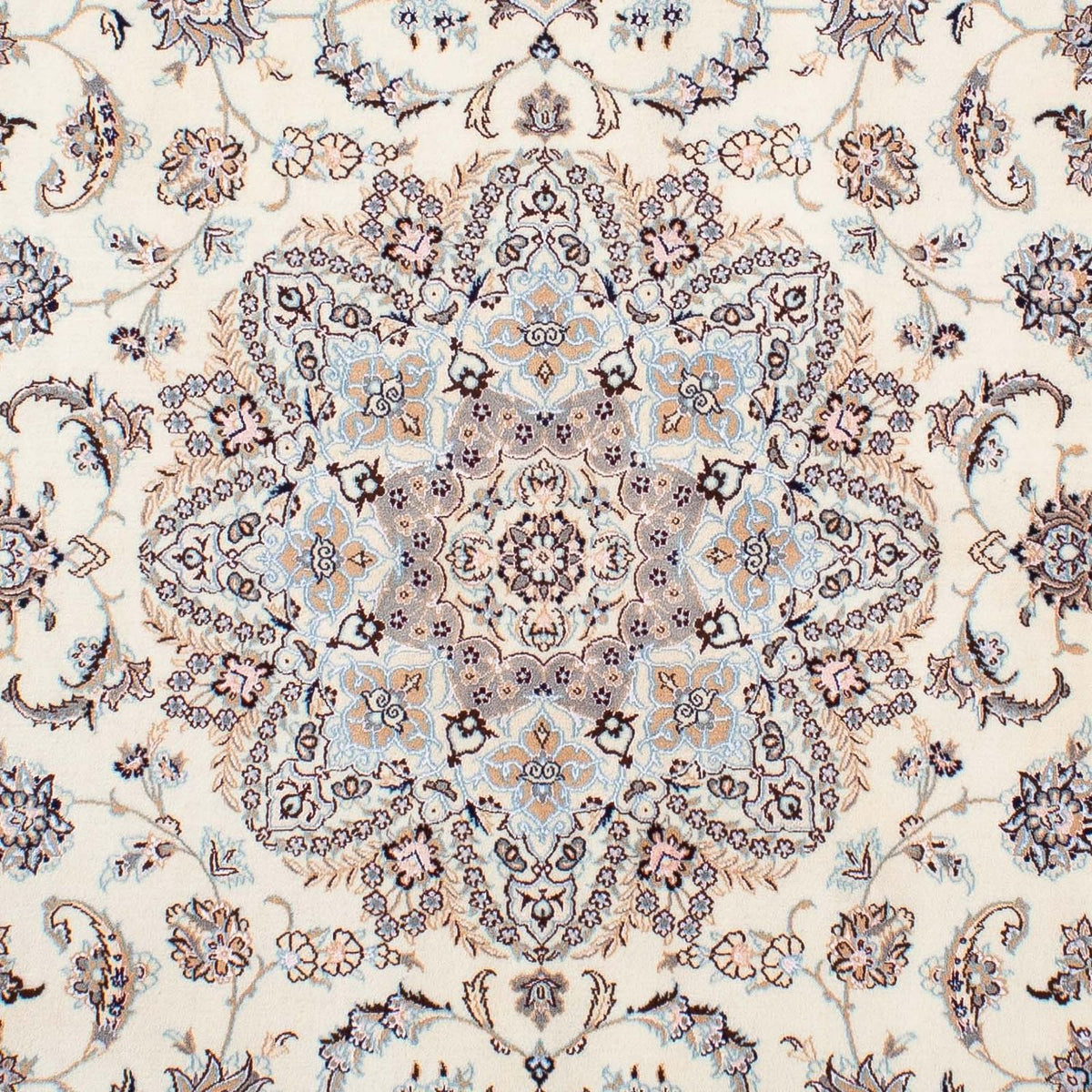 Tapis persan - Nain - Premium - 231 x 151 cm - beige