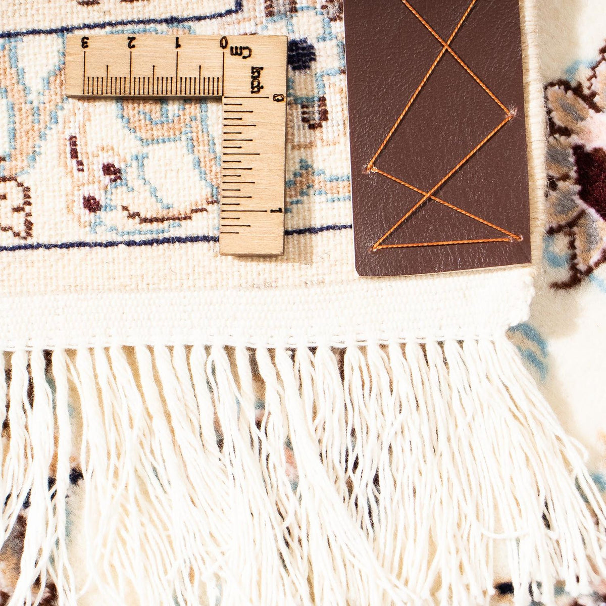 Tapis persan - Nain - Premium - 231 x 151 cm - beige