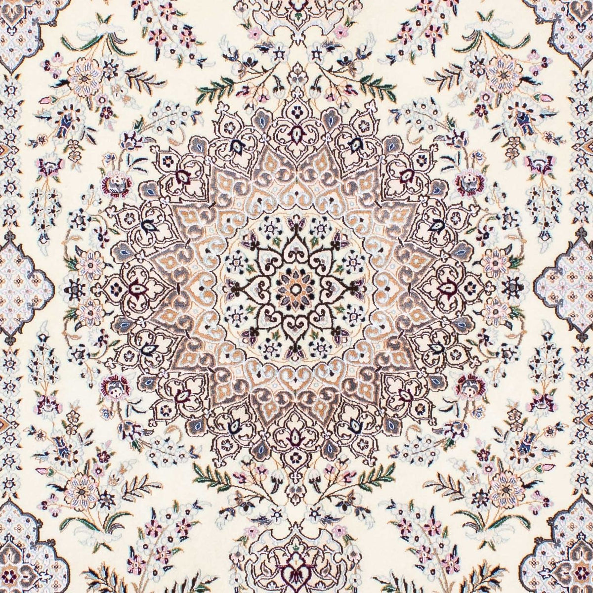 Tapis persan - Nain - Premium - 226 x 153 cm - beige