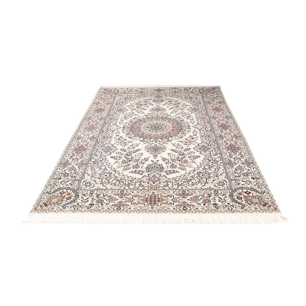 Tapis persan - Nain - Premium - 226 x 153 cm - beige