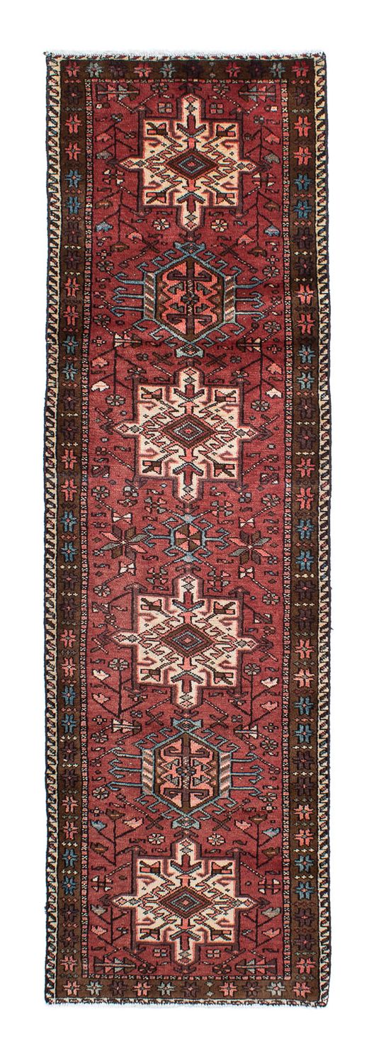 Tapis de couloir Tapis persan - Nomadic - 304 x 85 cm - rouge foncé