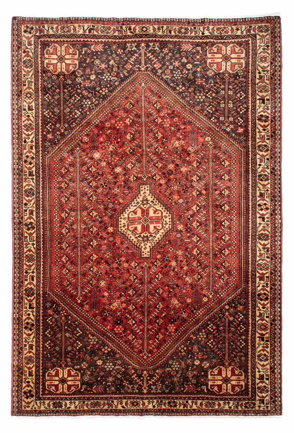 Tapis persan - Nomadic - 300 x 211 cm - rouge
