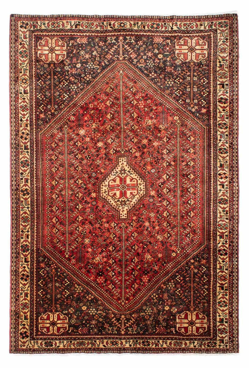 Tapis persan - Nomadic - 300 x 211 cm - rouge