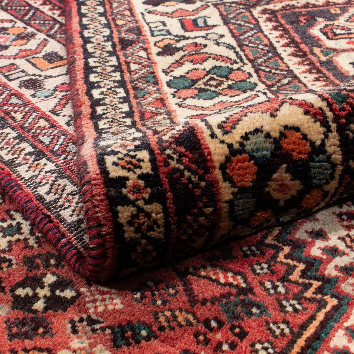 Tapis persan - Nomadic - 300 x 211 cm - rouge