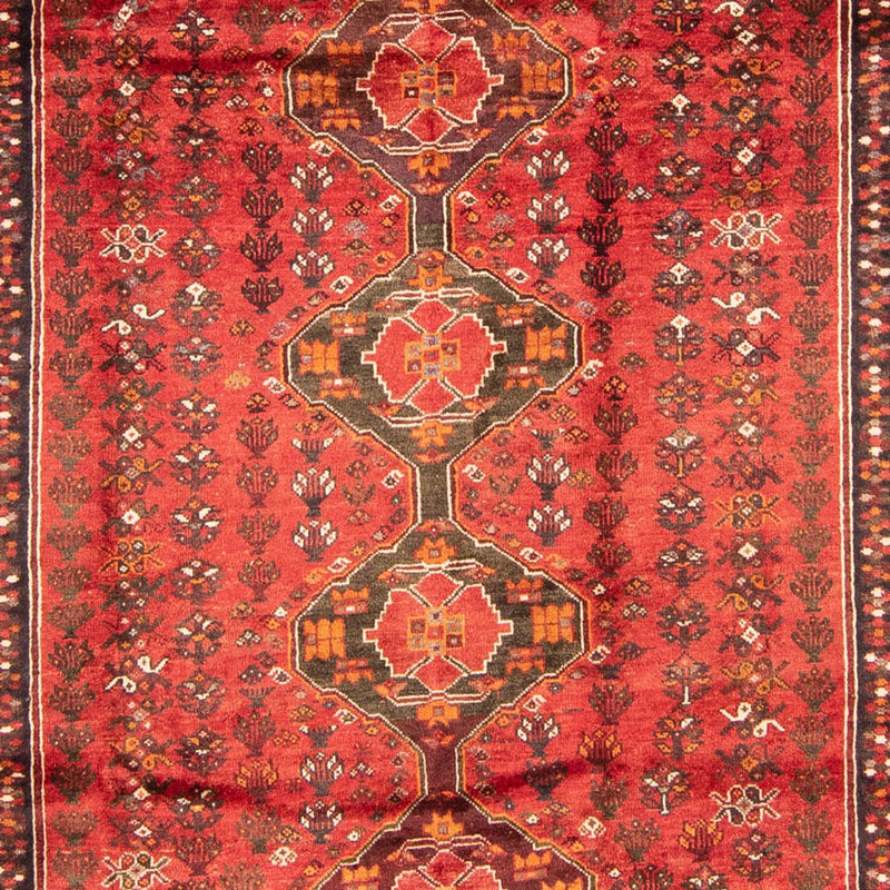Tapis persan - Nomadic - 310 x 225 cm - rouge foncé