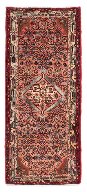 Tapis de couloir Tapis persan - Nomadic - 190 x 80 cm - rouge foncé