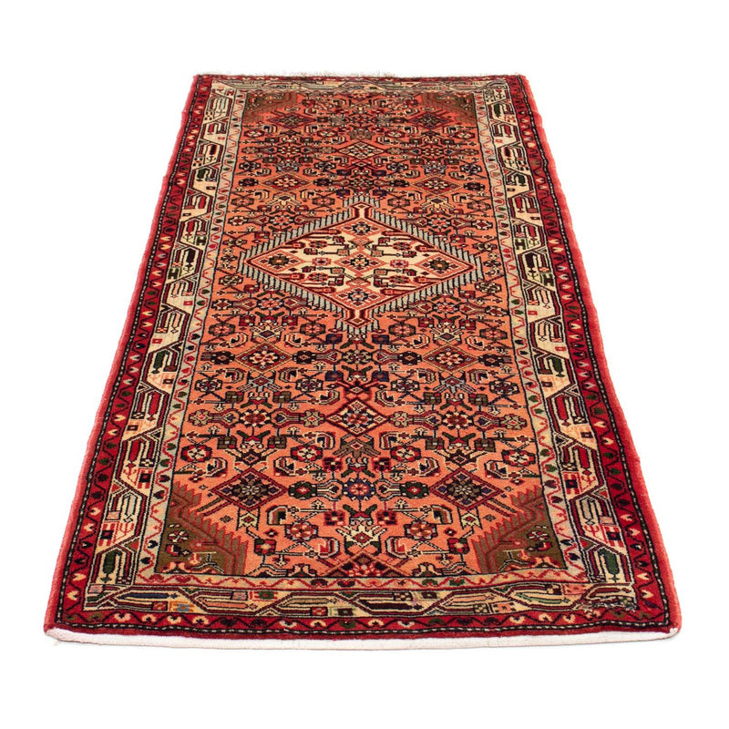 Tapis de couloir Tapis persan - Nomadic - 190 x 80 cm - rouge foncé