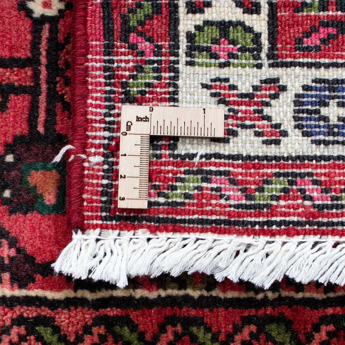 Tapis de couloir Tapis persan - Nomadic - 192 x 75 cm - rouge foncé