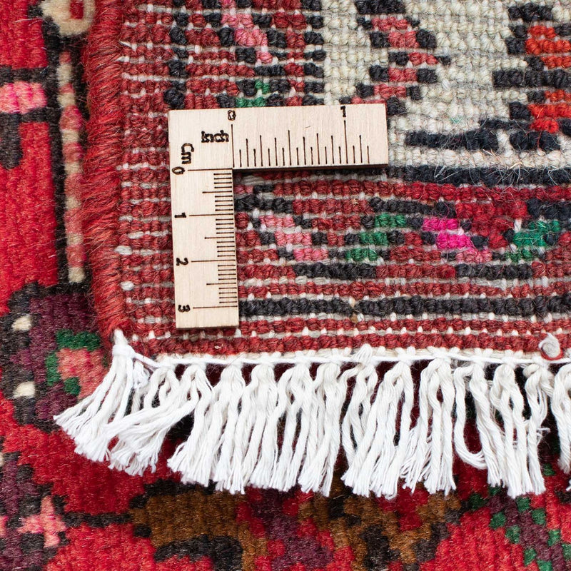 Tapis de couloir Tapis persan - Nomadic - 200 x 80 cm - rouge foncé