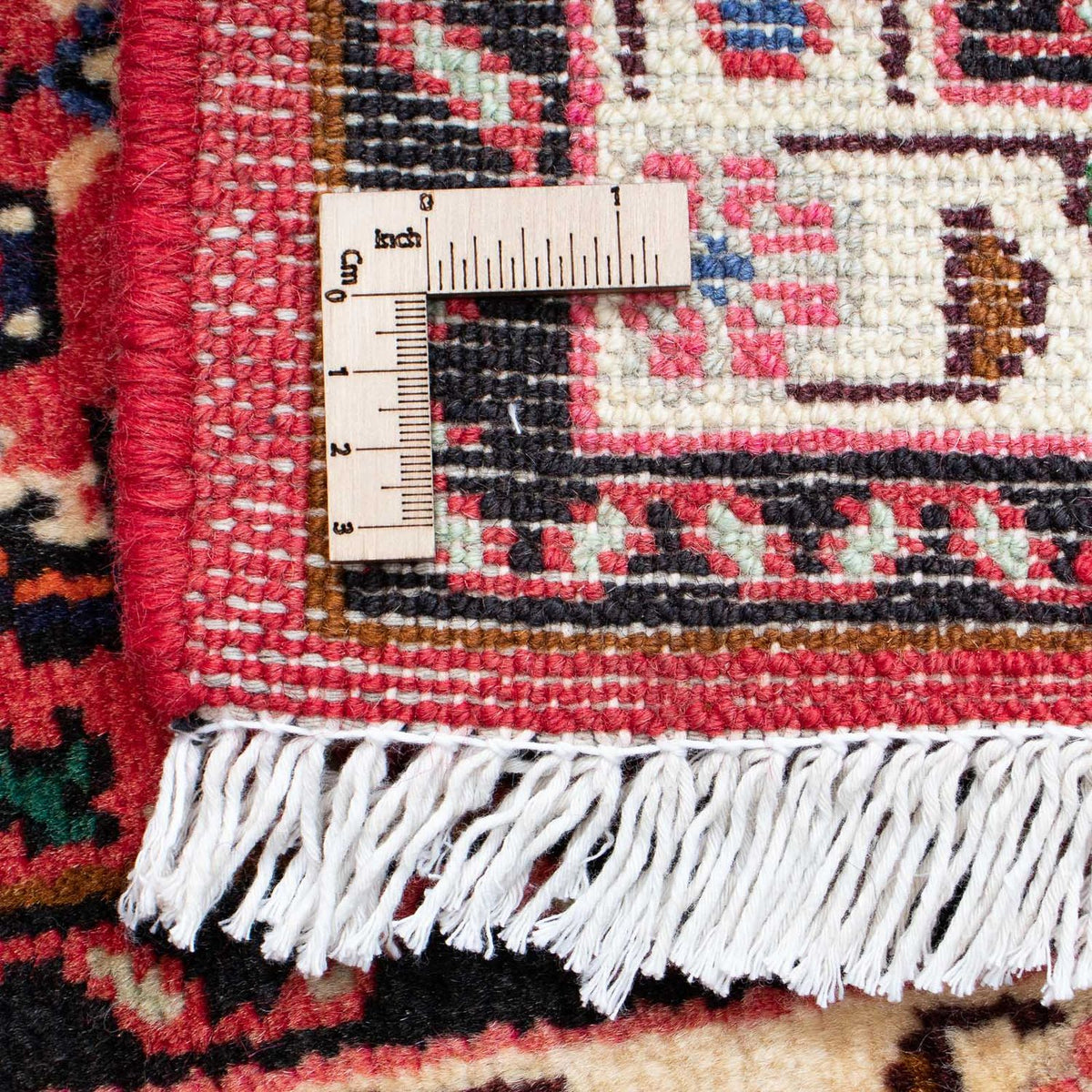 Tapis de couloir Tapis persan - Nomadic - 200 x 66 cm - rouge foncé