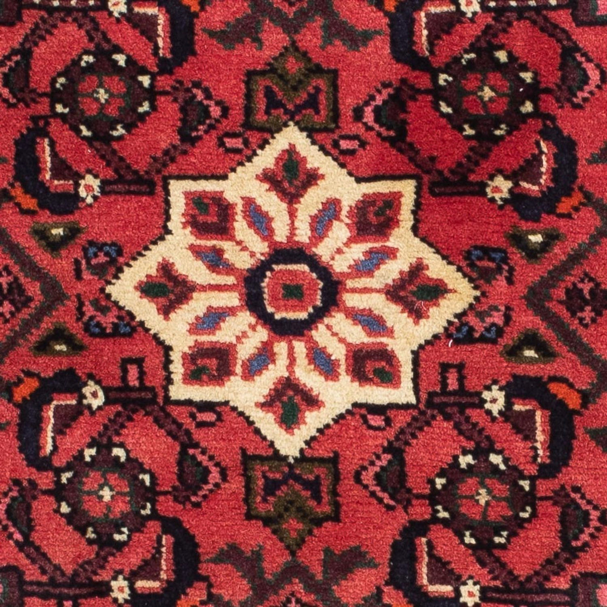 Tapis de couloir Tapis persan - Nomadic - 190 x 68 cm - rouge foncé