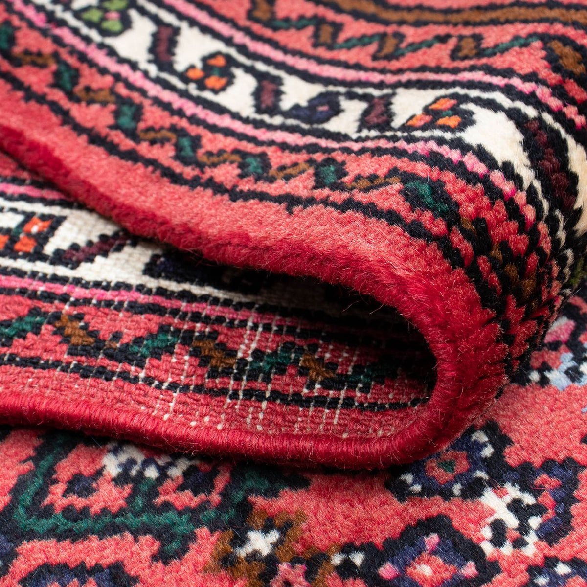 Tapis de couloir Tapis persan - Nomadic - 192 x 70 cm - rouge foncé