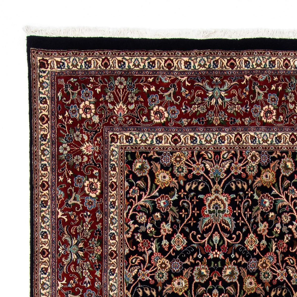 Tapis persan - Classique - 296 x 195 cm - bleu foncé