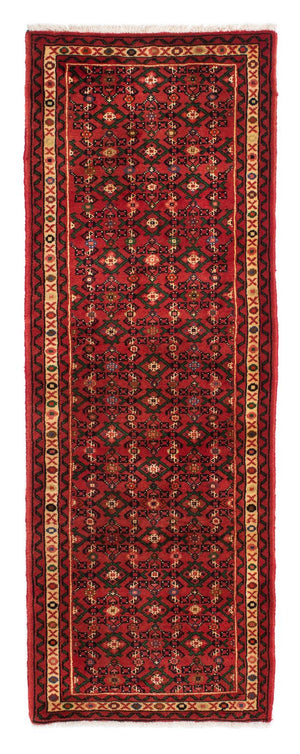 Tapis de couloir Tapis persan - Nomadic - 205 x 70 cm - rouge foncé