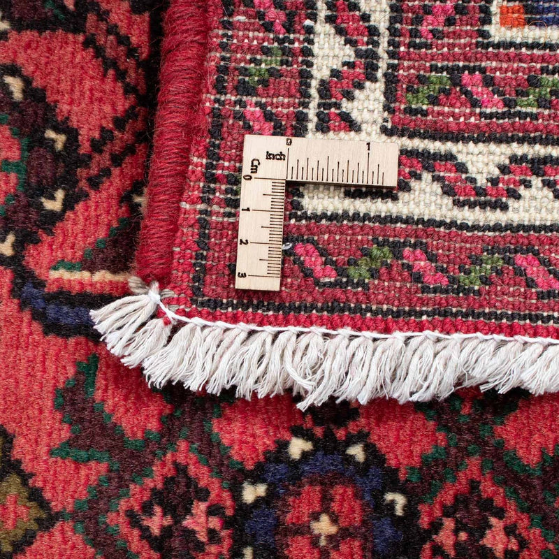 Tapis de couloir Tapis persan - Nomadic - 200 x 72 cm - rouge foncé