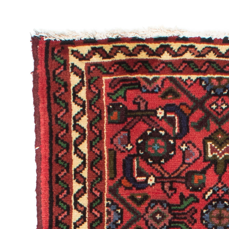 Tapis de couloir Tapis persan - Nomadic - 188 x 65 cm - rouge foncé