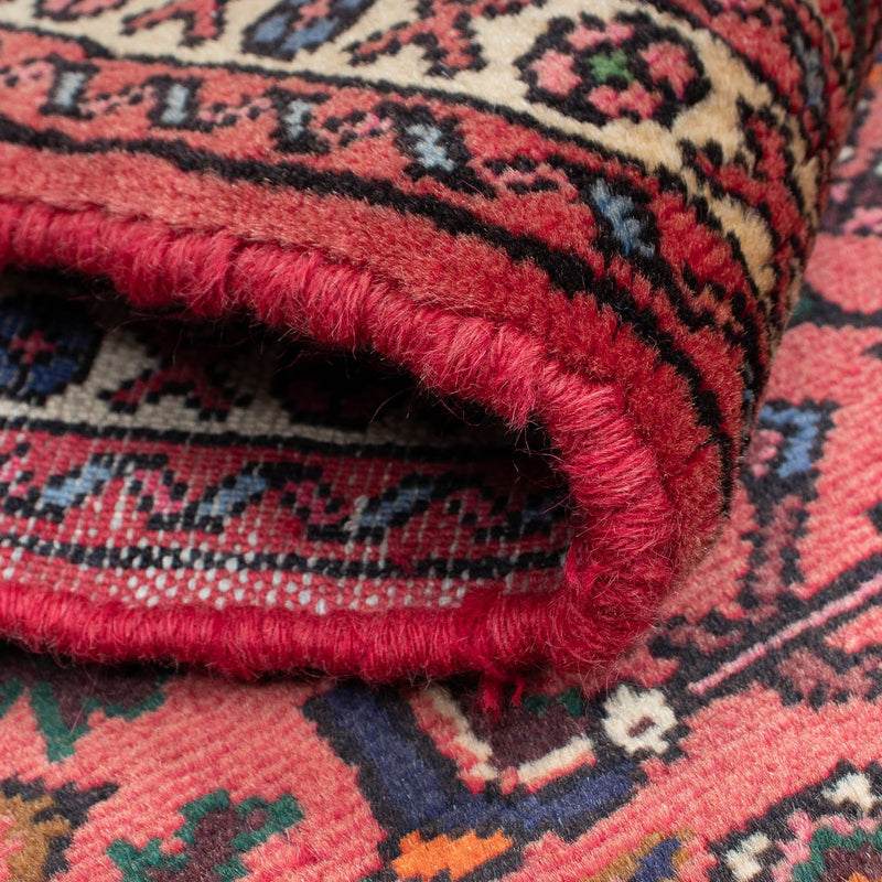 Tapis de couloir Tapis persan - Nomadic - 196 x 80 cm - rouge foncé