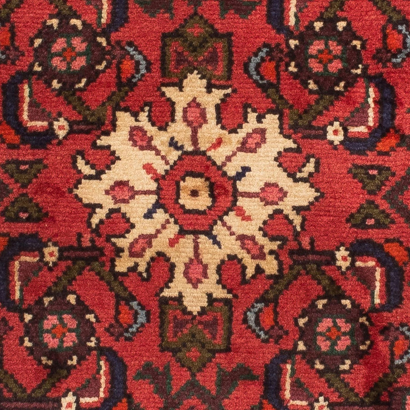 Tapis de couloir Tapis persan - Nomadic - 200 x 70 cm - rouge foncé