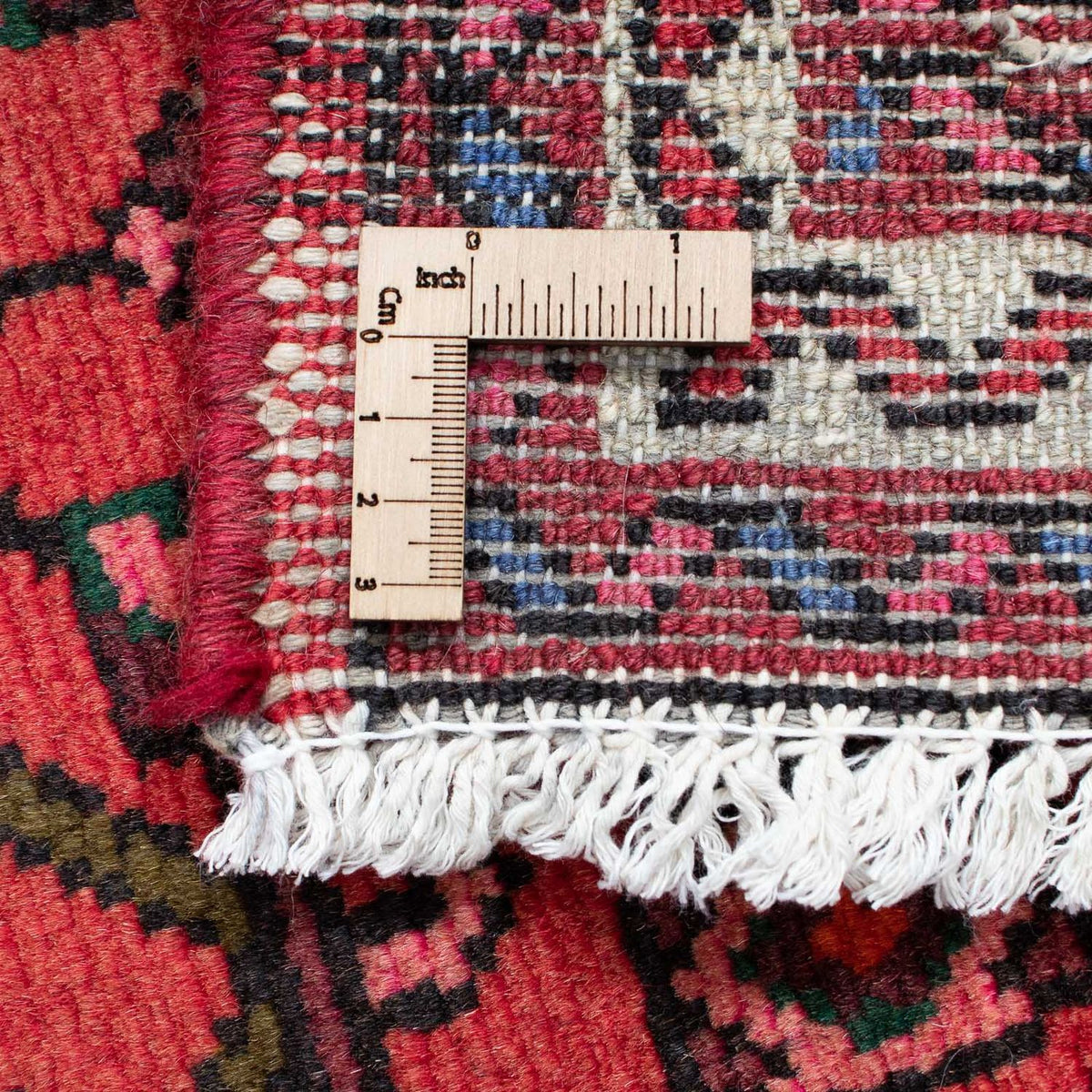 Tapis de couloir Tapis persan - Nomadic - 200 x 70 cm - rouge foncé