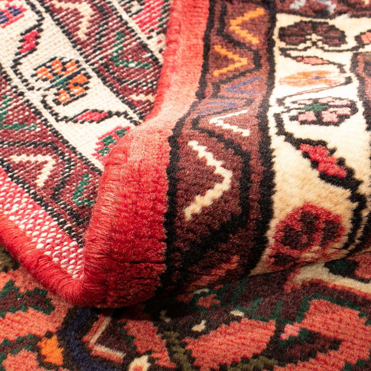 Tapis persan - Nomadic - 152 x 103 cm - rouge