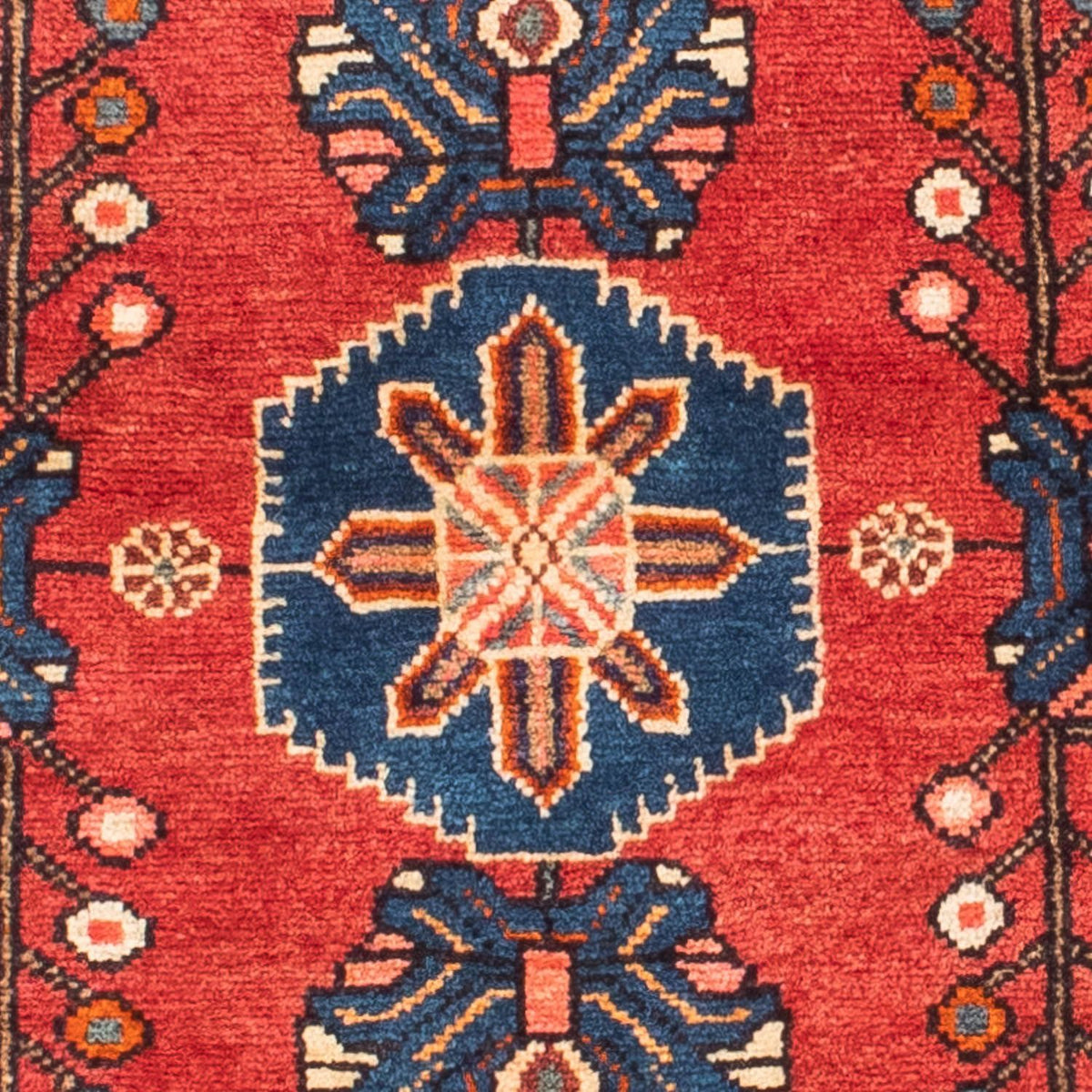 Tapis persan - Nomadic - 178 x 110 cm - rouge foncé