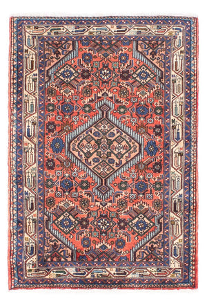 Tapis persan - Nomadic - 143 x 103 cm - rouge