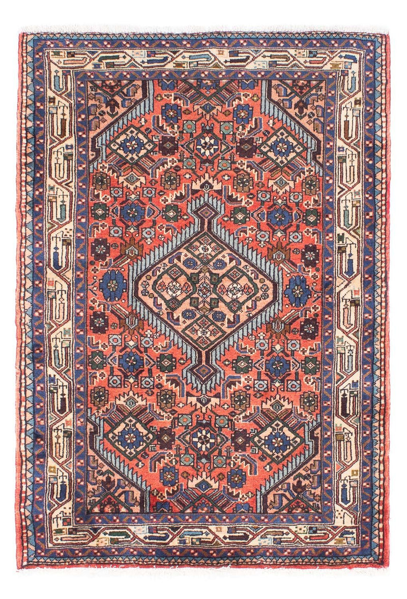 Tapis persan - Nomadic - 143 x 103 cm - rouge