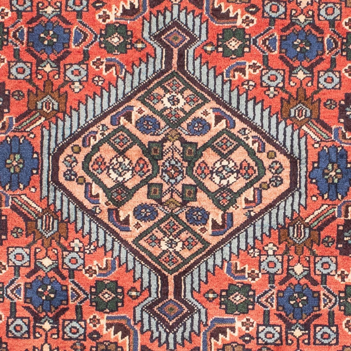Tapis persan - Nomadic - 143 x 103 cm - rouge