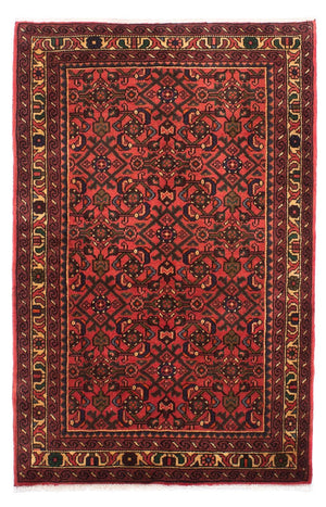 Tapis persan - Nomadic - 160 x 115 cm - rouge foncé