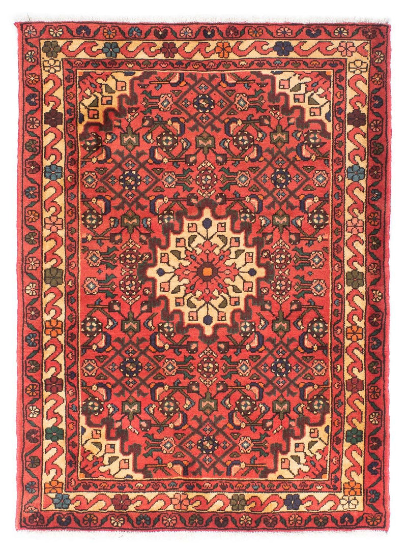 Tapis persan - Nomadic - 160 x 112 cm - rouge