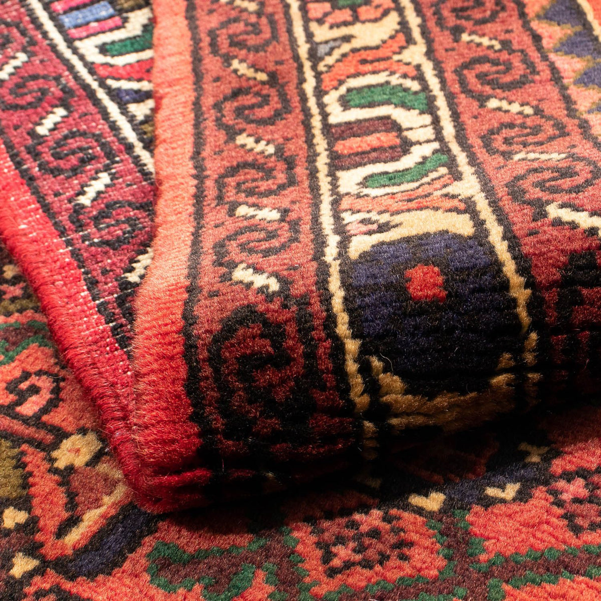 Tapis persan - Nomadic - 165 x 100 cm - rouge foncé