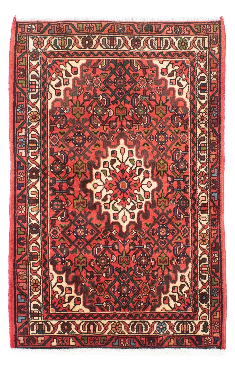 Tapis persan - Nomadic - 150 x 100 cm - rouge