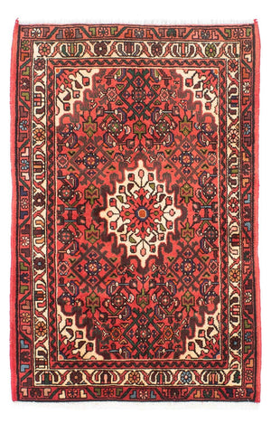 Tapis persan - Nomadic - 150 x 100 cm - rouge