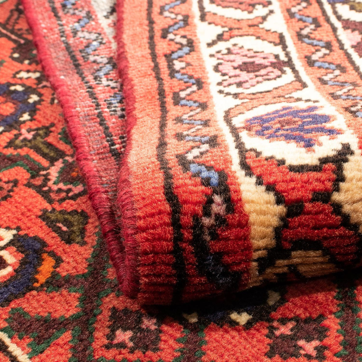 Tapis persan - Nomadic - 145 x 105 cm - rouge