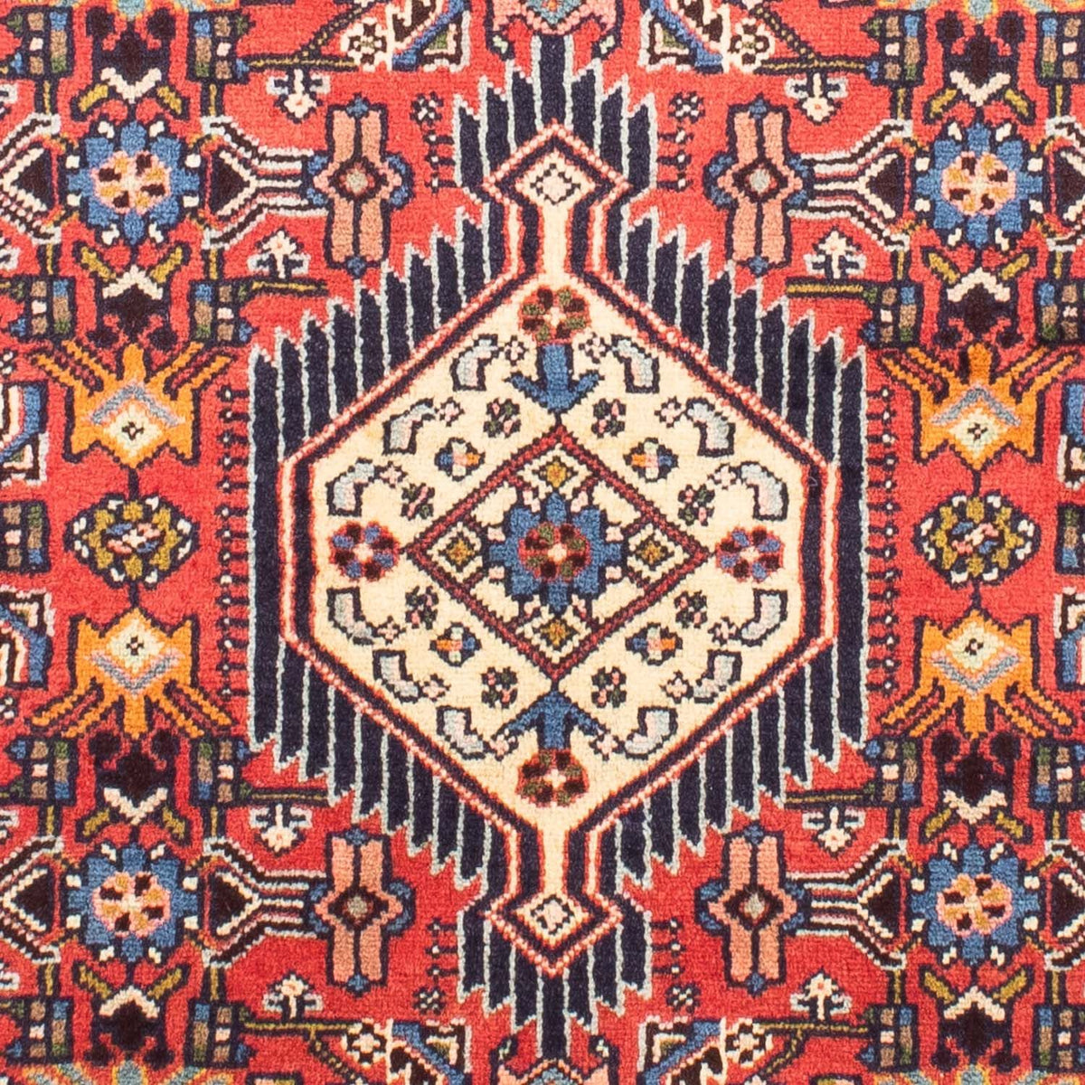 Tapis persan - Nomadic - 148 x 100 cm - rouge